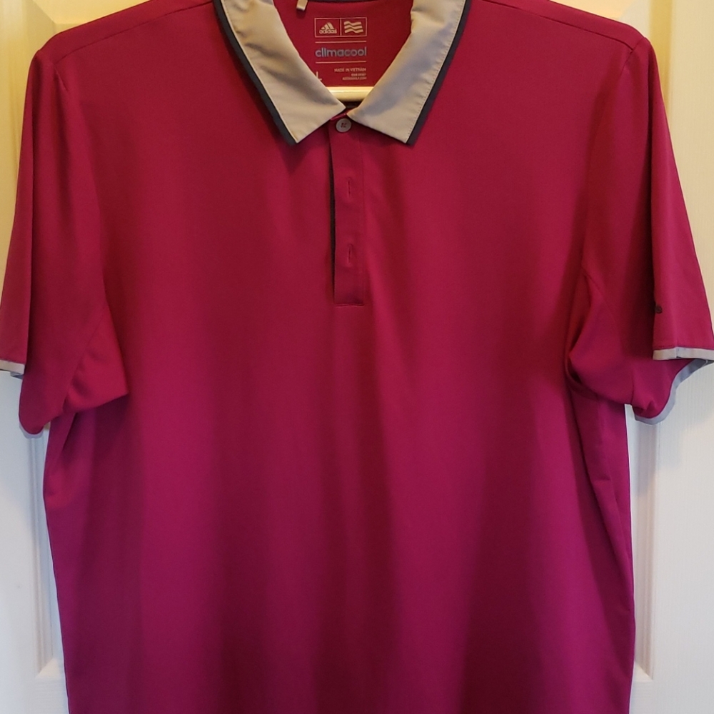 Mens Adidas Climacool Golf Shirt